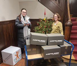 Vielen Dank an Left Lane für 20 Wunschboxen voller Teamgeist!