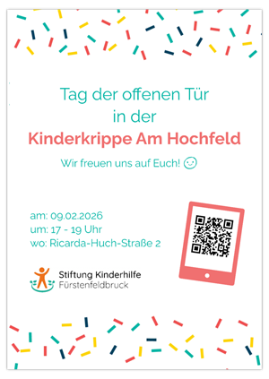 Tag der offenen Tür in der Kinderkrippe Am Hochfeld