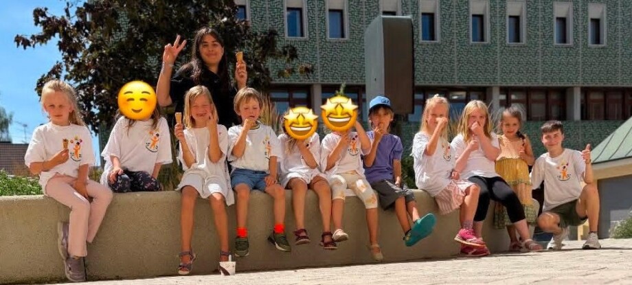 Eis für alle zum Abschluss der inklusiven Zirkus-AG