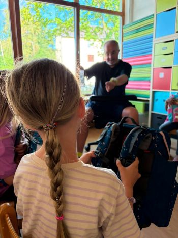 Verkehrserziehung im integrativen Kindergarten Abenteuerland