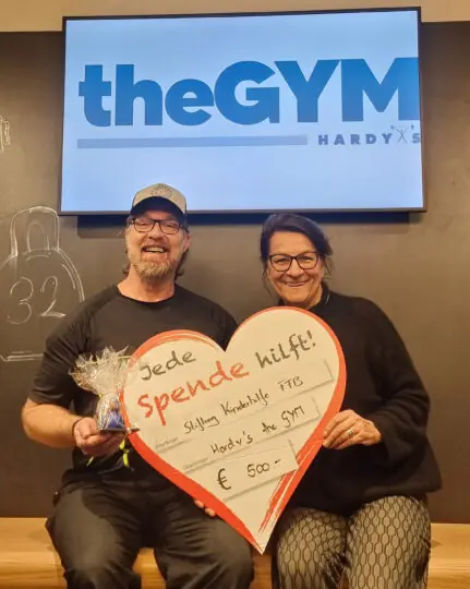 Engagement und Sportsgeist im Hardy´s the GYM  – Danke für die Spende