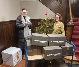 Vielen Dank an Left Lane für 20 Wunschboxen voller Teamgeist!