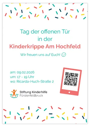 Tag der offenen Tür in der Kinderkrippe Am Hochfeld